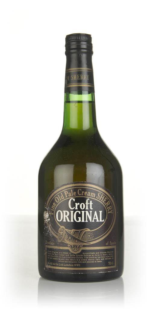 Croft Original Fine Old Pale Cream Sherry - 1970s product image