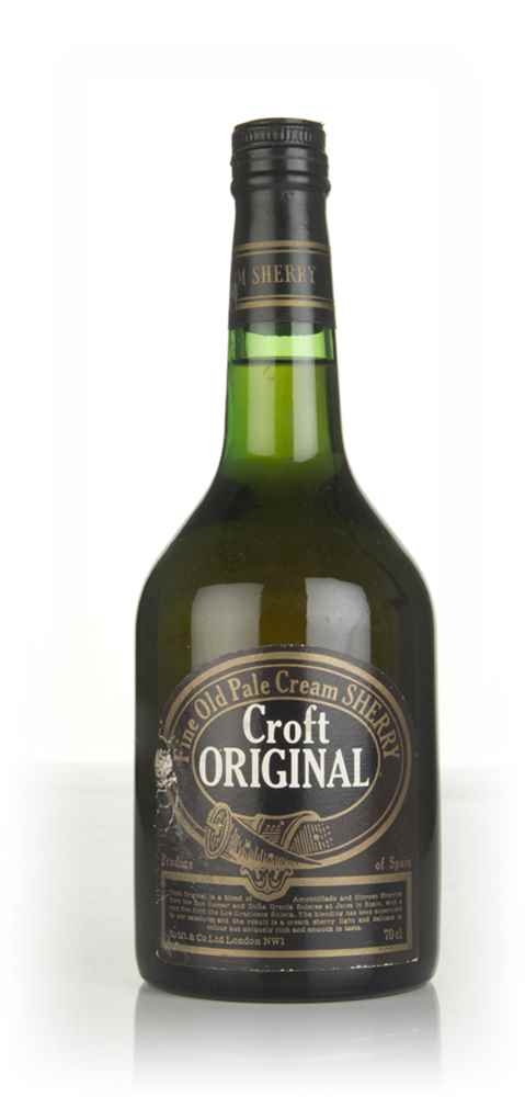 Croft Original Fine Old Pale Cream Sherry - 1970s