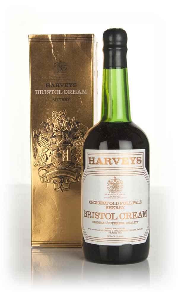 Harveys Bristol Cream Sherry - 1970s