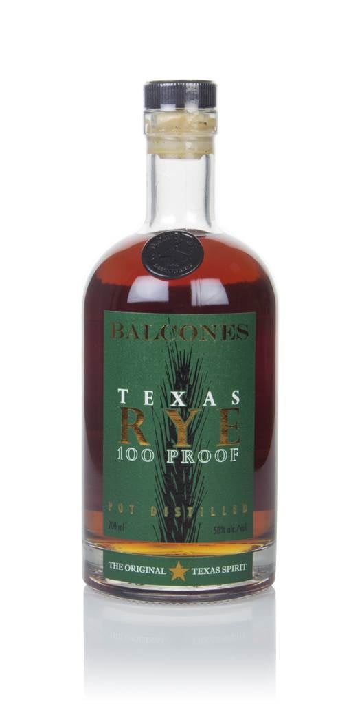 Balcones Texas Rye 100 Proof product image