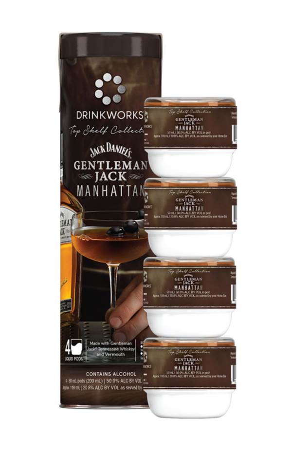 Drinkworks Gentleman Jack Manhattan Tube (4x Pods) product image