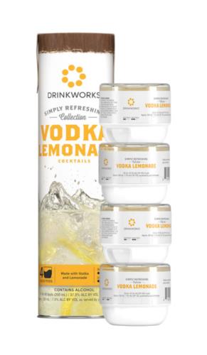 Drinkworks Vodka Soda with Lime Tube 4x Pods 20cl Master of Malt