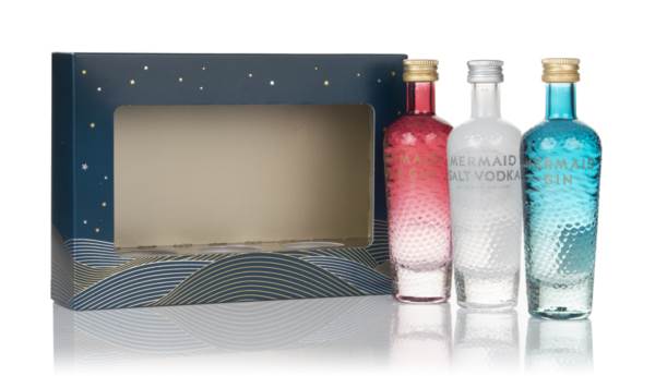 Mermaid Gin & Vodka Miniature Gift Pack (3 x 50ml) product image