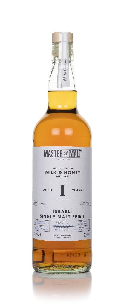 Milk & Honey 1 Year Old 2017 Single Cask (Master of Malt) product image