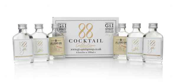 88 Cocktail Vodka & Gin Collection (6 x 100ml)