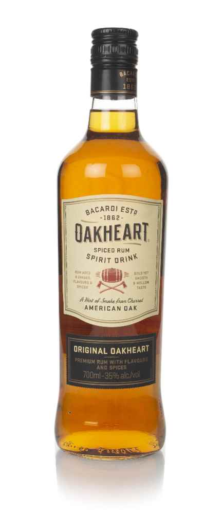 Bacardi Oakheart Spiced Rum Spirit Drink