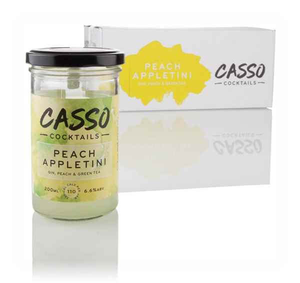 Casso Cocktail - Peach Appletini (12 x 20cl)