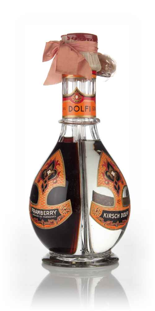 Dolfi Four Compartment Liqueur Bottle - 1950s