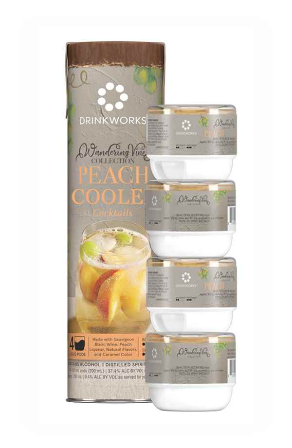 Drinkworks Peach Cooler Tube (4x Pods)