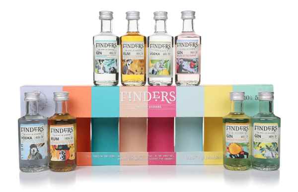 Finders Mixed Spirit Gift Set (8 x 5cl)