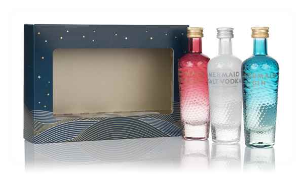 Mermaid Gin & Vodka Miniature Gift Pack (3 x 50ml)