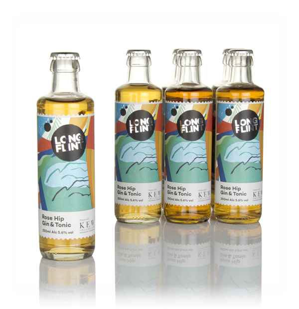 LongFlint Rose Hip & Gin Fizz (6 x 25cl)