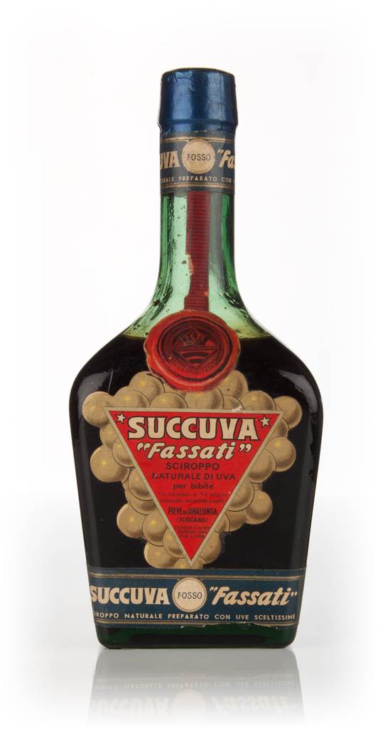 Succuva "Fassati" Sciroppo Naturale de Uva	(Natural Grape Syrup) - 1950s product image