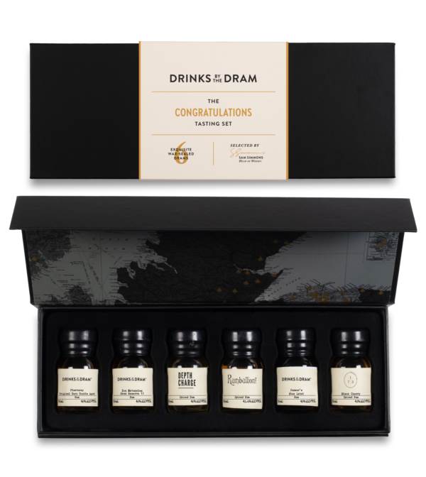 Congratulations Rum Tasting Set (Black) product image