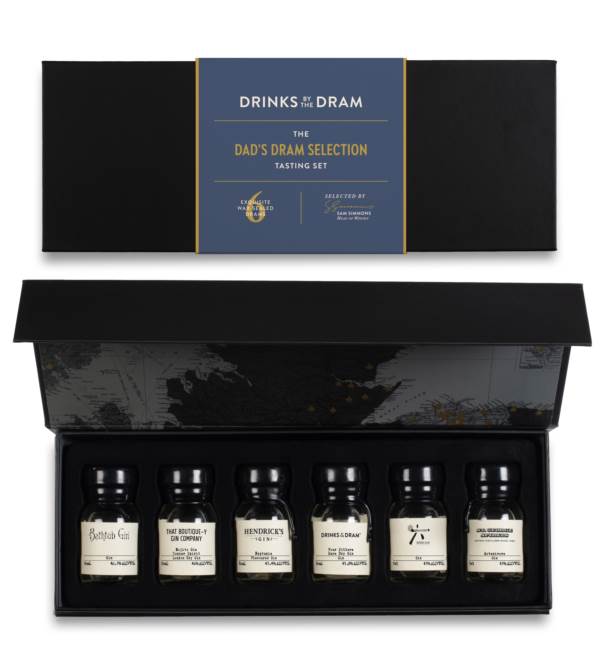 Dad's Dram Selection Gin Tasting Set (Black) product image