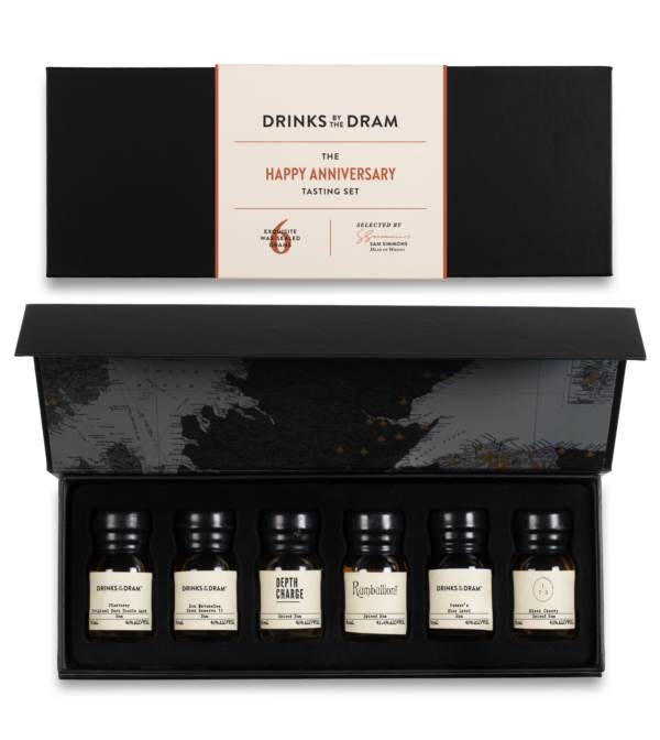Happy Anniversary Rum Tasting Set (Black) product image