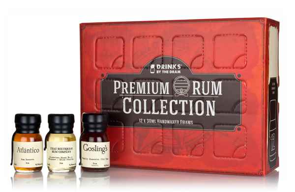 Drinks by the Dram 12 Dram Premium Rum Collection