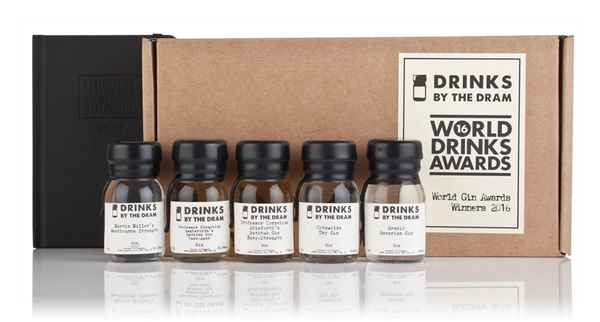 World Drinks Awards 2016 Gin Winners Tasting Set