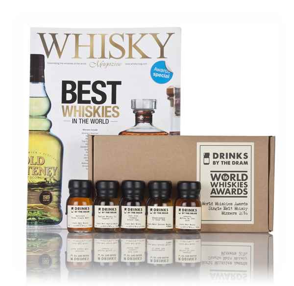 World Whiskies Awards 2016 Single Malt Whisky Winners Tasting Set