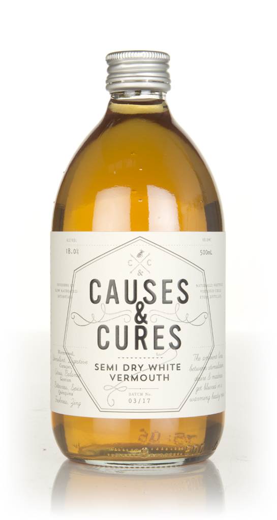 Causes & Cures Semi Dry White Vermouth product image