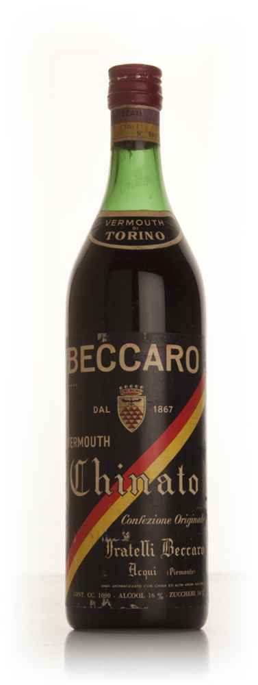 Beccaro Vermouth Chinato 1l - 1960