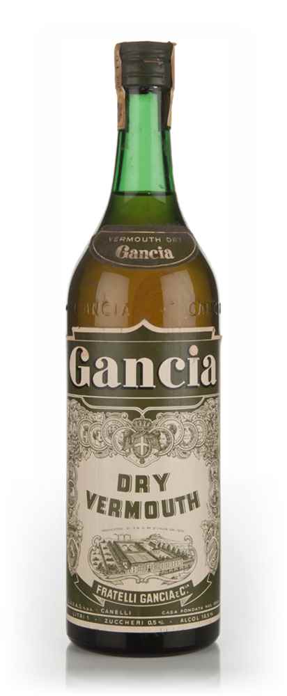 Gancia Dry Vermouth 1l - 1960s
