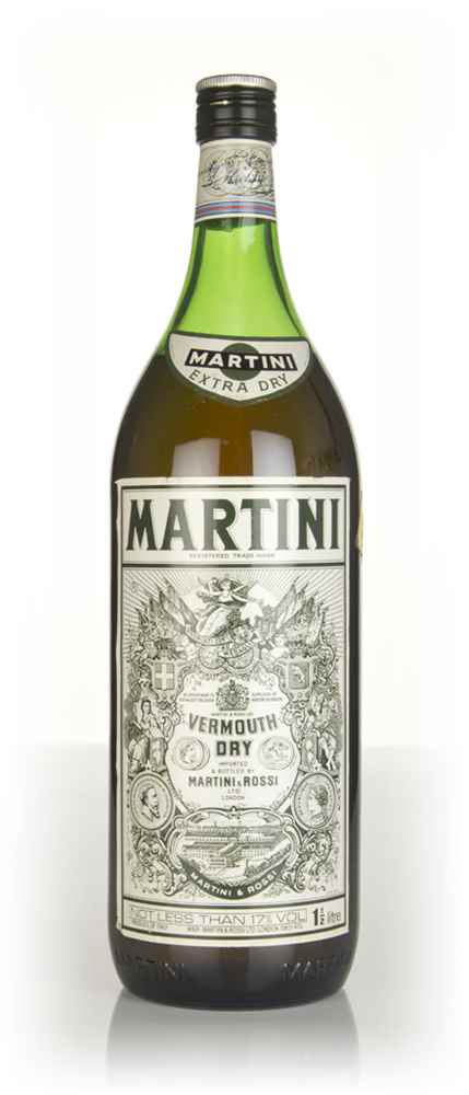 Martini & Rossi White Dry Vermouth (1.5L) - 1980s
