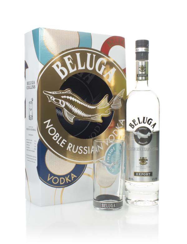 Beluga Noble Russian Vodka Gift Pack with Glass product image