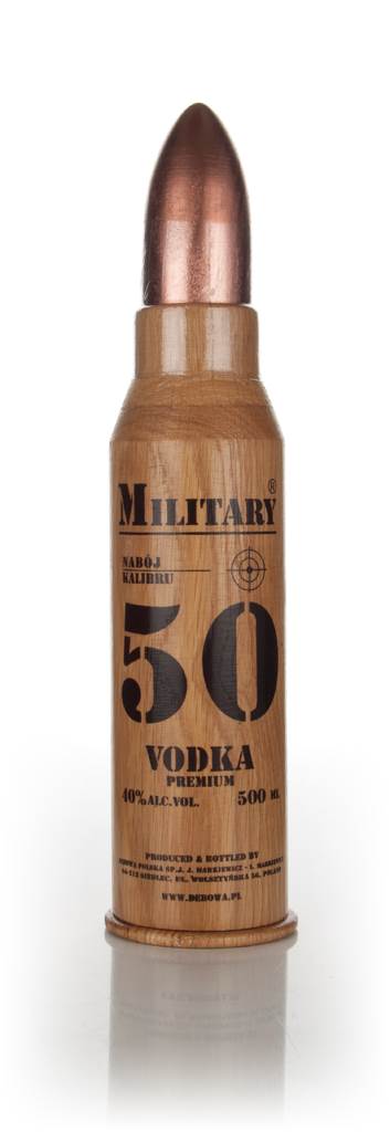 Debowa Military 50 Premium Vodka product image