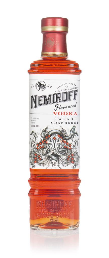Nemiroff Wild Cranberry Vodka - The Inked Collection product image