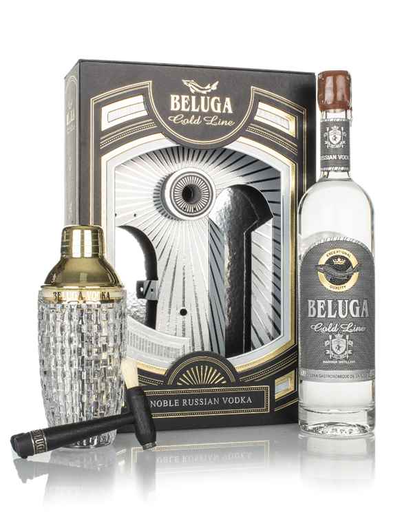 Pack de 4 Vodka Beluga Gold Line 700 ml Beluga Gold Line