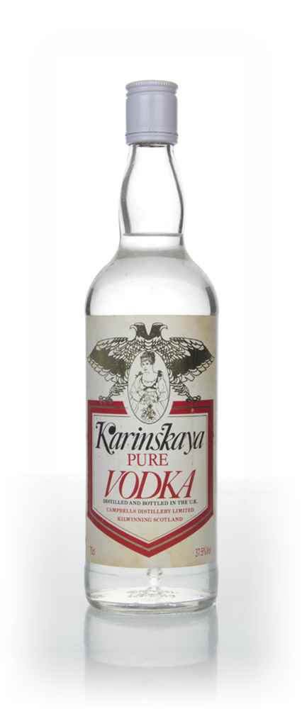 Karinskaya Pure Vodka - 1980s