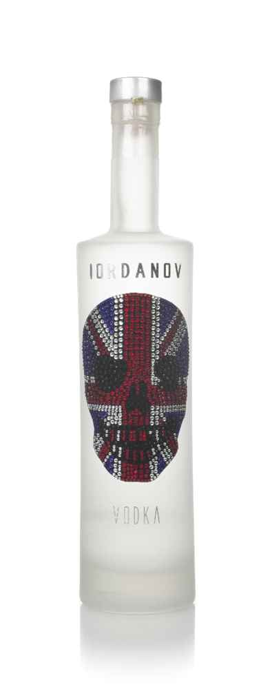 Iordanov Vodka - Union Jack Skull
