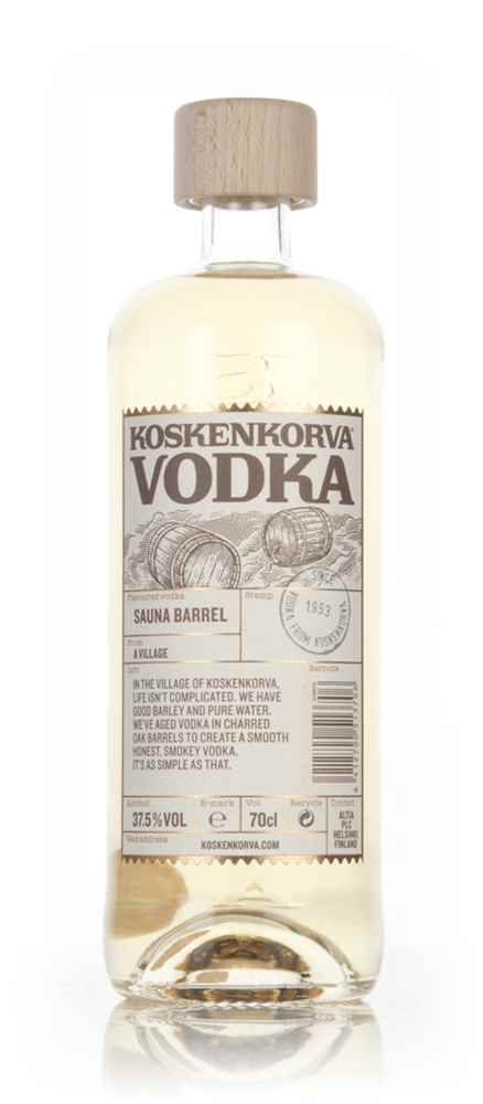 Koskenkorva Vodka - Sauna Barrel