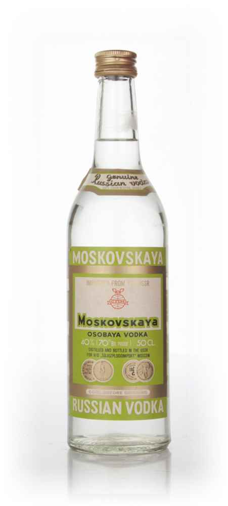 Moskovskaya Vodka 50cl - 1970s
