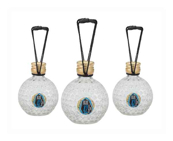 Blue 42 Luxurious Glass Vodka Bauble Set (3 x 50ml)