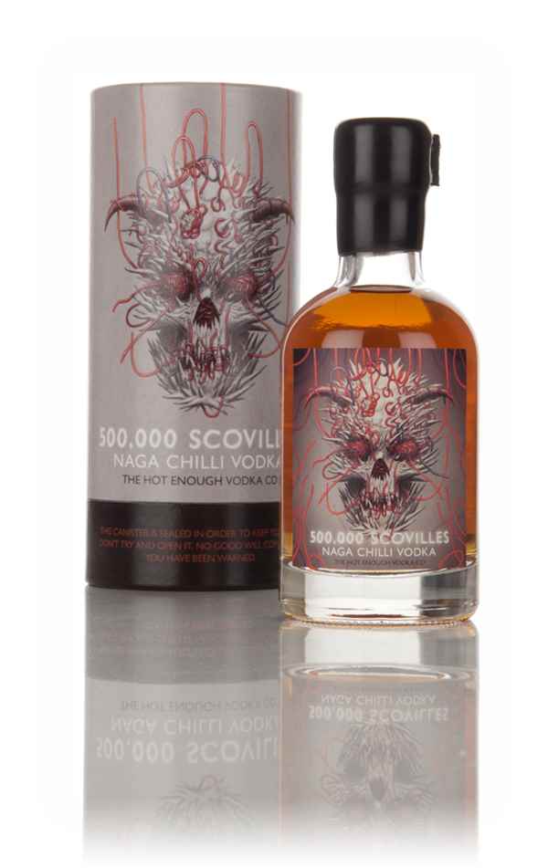 500,000 Scovilles Naga Chilli Vodka 20cl