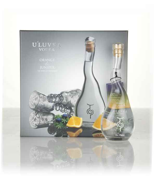 U'Luvka Orange & Juniper Gift Box with 2x Glasses (10cl)