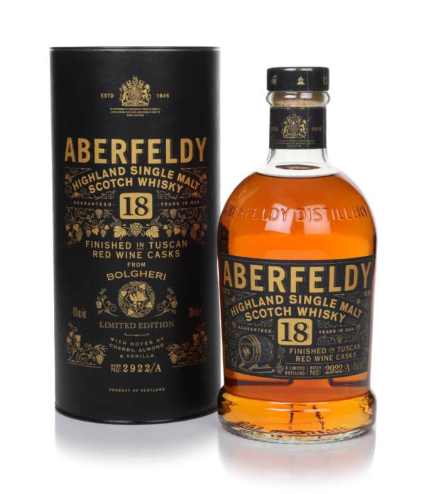 Aberfeldy 18 Year Old - Red Wine Cask Collection product image