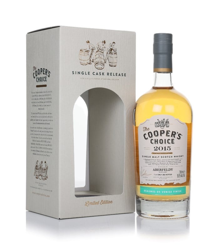 Aberfeldy 7 Year Old 2015 (cask 499) - The Cooper's Choice (The Vintage Malt Whisky Co.)