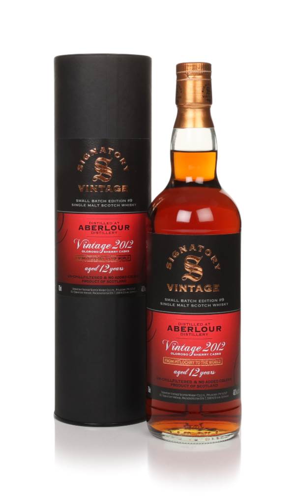 Aberlour 12 Year Old 2012 - Small Batch Edition #9 (Signatory) product image