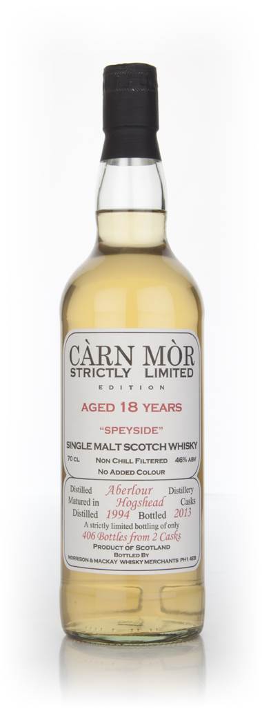 Aberlour 18 Year Old 1994 - Strictly Limited (Càrn Mòr) product image