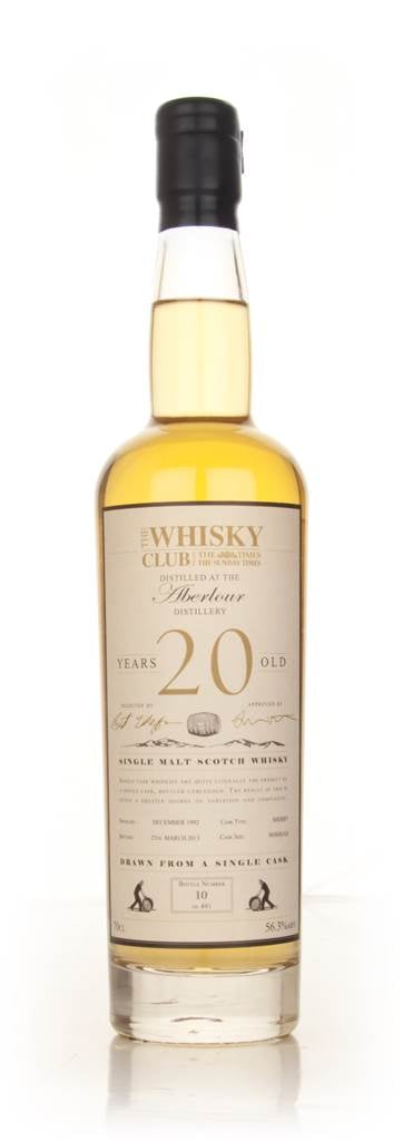 Aberlour 20 Year Old 1992 (The Whisky Club) product image