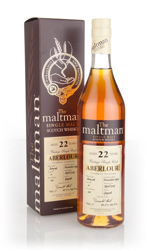 Aberlour 22 Year Old 1992 (cask 11) - The Maltman product image