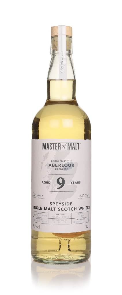 Aberlour 9 Year Old 2009 (Master of Malt) product image