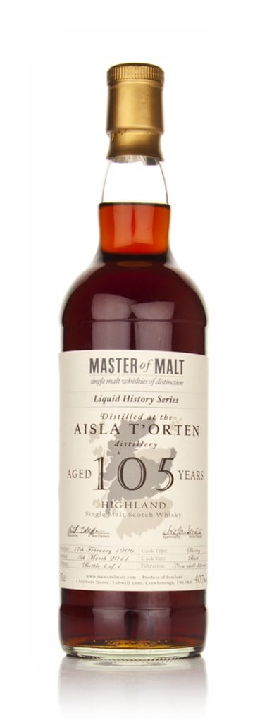 Aisla T'Orten 105 Year Old 1906 - Liquid History (Master of Malt)