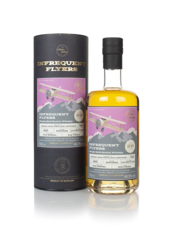 Undisclosed Speyside Distillery 29 Year Old 1992 (cask 4825) - Infrequent Flyers (Alistair Walker) product image