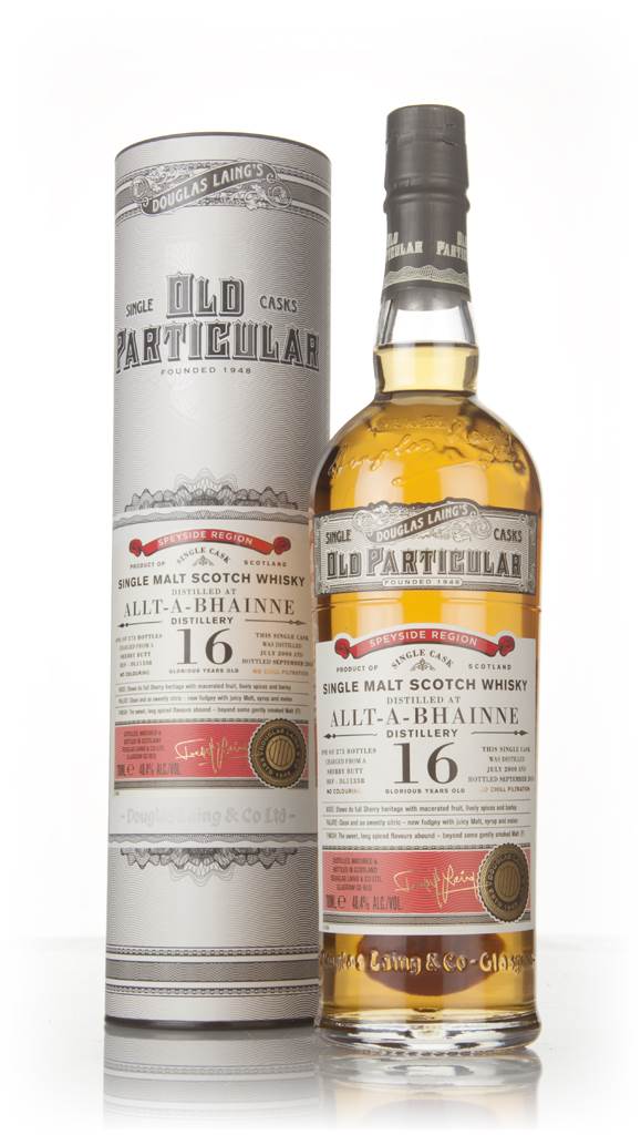 Allt-á-Bhainne 16 Year Old 2000 (cask 11338) - Old Particular (Douglas Laing) product image
