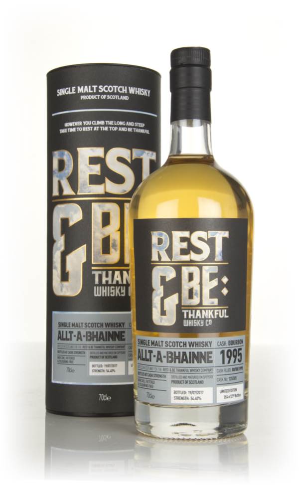 Allt-á-Bhainne 21 Year Old 1995 (cask 125305) (Rest & Be Thankful) product image