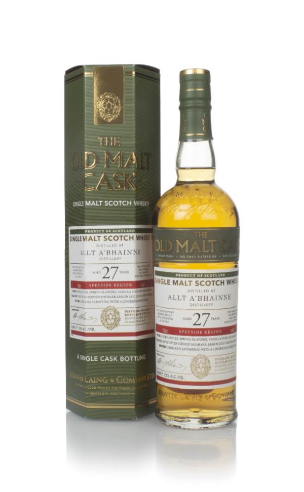 Allt-á-Bhainne 27 Year Old 1992 (cask 16942) - Old Malt Cask (Hunter Laing) product image